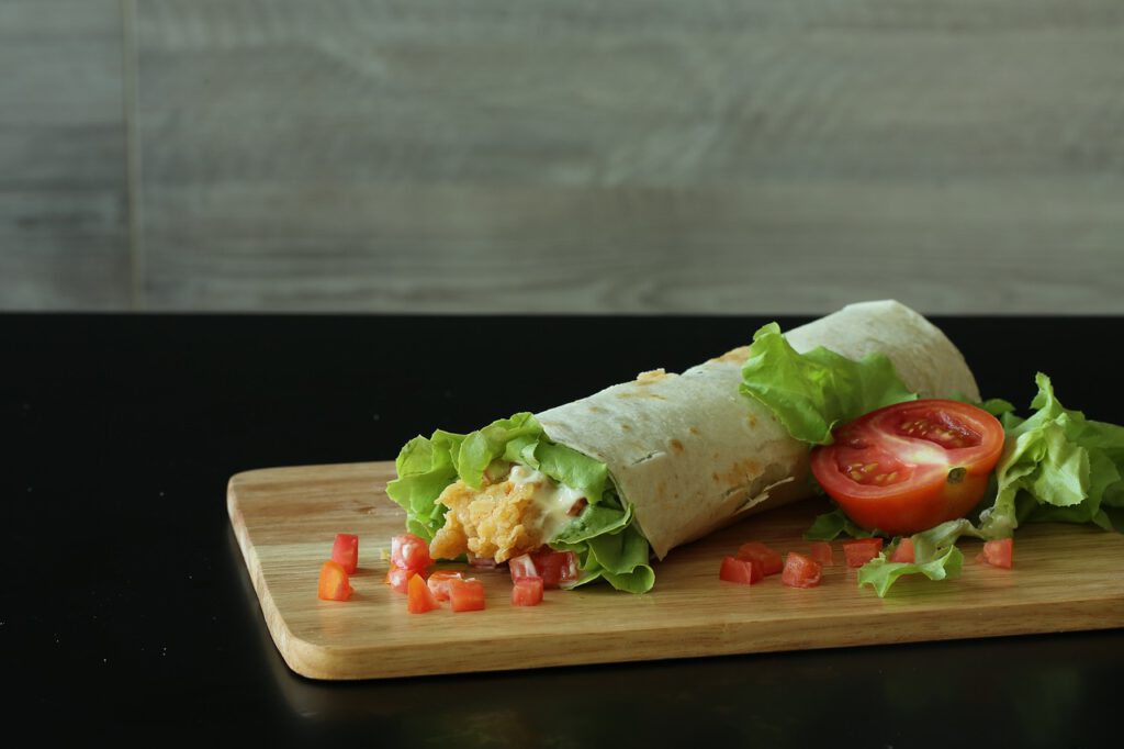 Crunchy Chicken Wrap